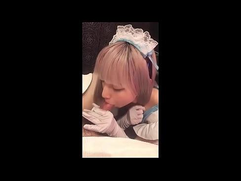 ❤️ Japanese Idol [mayuka], kostum pelayan Prancis, bagian 1, blowjob dan brengsek dengan lotion Seks berkualitas pada kami